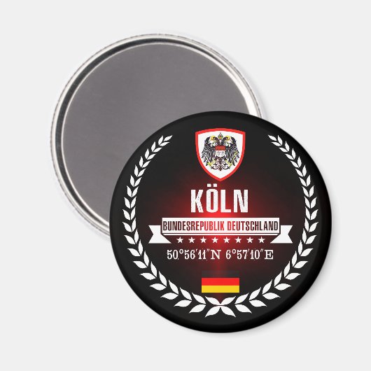 Köln Magnet (Vorderseite/Rückseite)