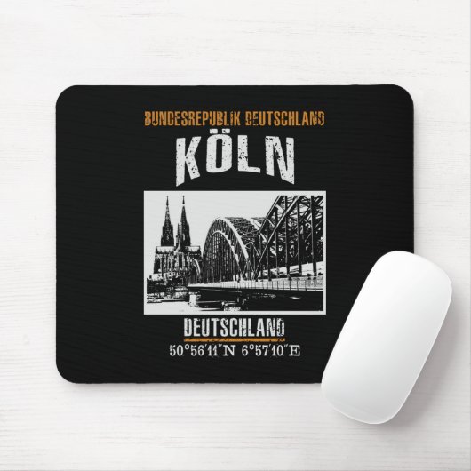 Köln Mousepad (Mit Mouse)
