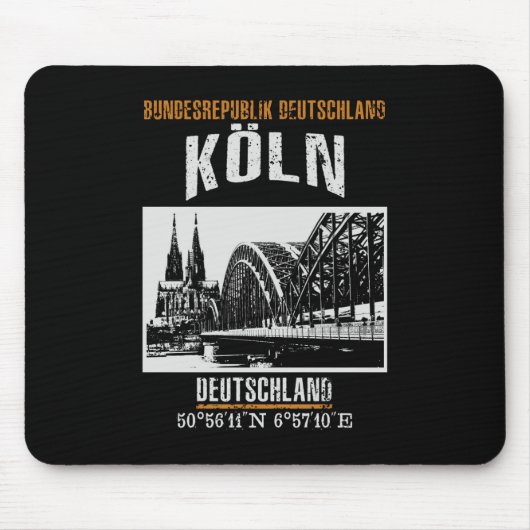 Köln Mousepad (Vorne)