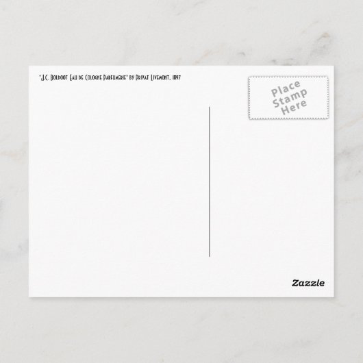 Köln Parfumerie Postkarte (Rückseite)