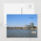 Köln Postkarte (Vorne/Hinten)
