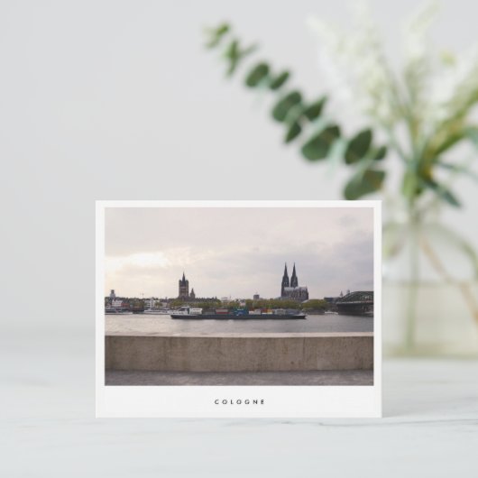 Köln Postkarte (Stehend Vorderseite)
