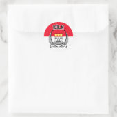 Köln Runder Aufkleber (Tasche)
