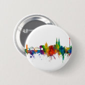 Köln Skyline Button (Vorne & Hinten)
