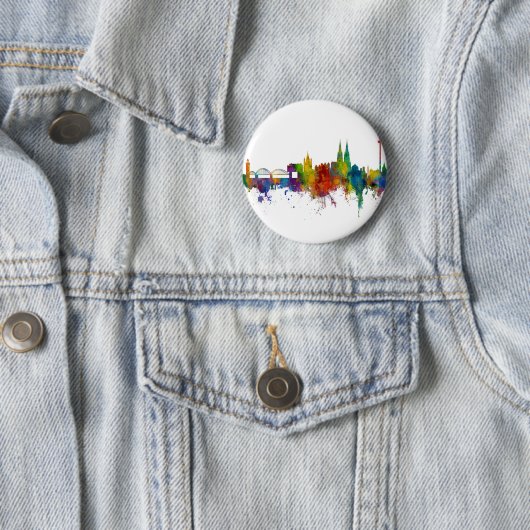 Köln Skyline Button (Beispiel)