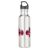 Köln Skyline Edelstahlflasche (Rückseite)