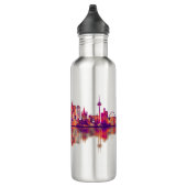 Köln Skyline Edelstahlflasche (Rechts)