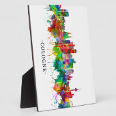 Köln Skyline Fotoplatte (Seite)