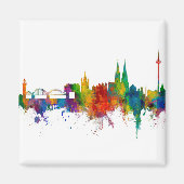 Köln Skyline Magnet (Vorne)
