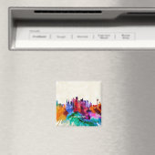 Köln Skyline Magnet (In Situ (Geschirrspüler))