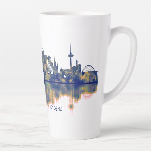 Köln Skyline Milchtasse (Rechts)