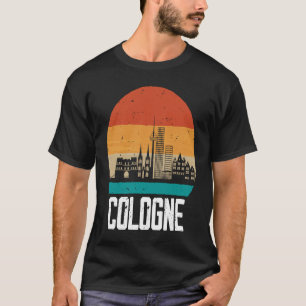 Köln Skyline Retro Vintag Souvenir Köln 1 T-Shirt