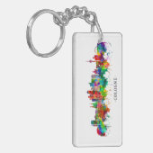 Köln Skyline Schlüsselanhänger (Vorderseite links)