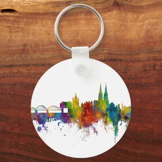 Köln Skyline Schlüsselanhänger (Vorderseite)