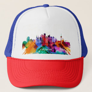 Köln Skyline Truckerkappe