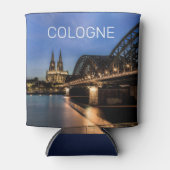 Köln Stadtbild Deutschland Dom Night Souvenir Dosenkühler (Vorderseite)