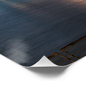 Köln Stadtbild Deutschland Dom Night Souvenir Poster (Ecke)