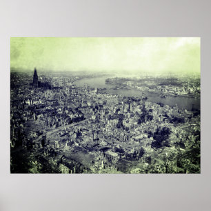 Köln verwüstet - Folge Köln WW2 1945 Poster