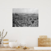 Köln verwüstet - Folge Köln WW2 1945 Poster (Küche)