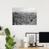 Köln verwüstet - Folge Köln WW2 1945 Poster (Heimbüro)