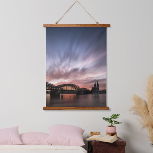 Köln Wandteppich Mit Holzrahmen (Schlafzimmer)