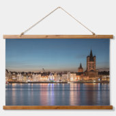 Köln Wandteppich Mit Holzrahmen (Vorne)