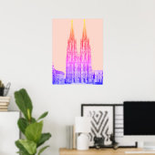 Kölner Dom 1911 - Kölner Dom pastel Poster (Heimbüro)