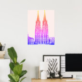 Kölner Dom 1911 - Kölner Dom pastel Poster (Heimbüro)