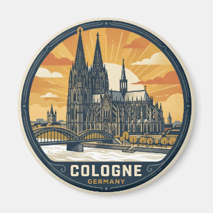 Kölner Dom Deutschland Magnet