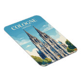 Kölner Dom Deutschland Magnet (Rechte Seite)