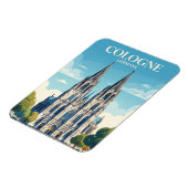 Kölner Dom Deutschland Magnet (Linke Seite)