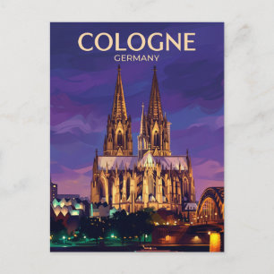 Kölner Dom Deutschland Postkarte