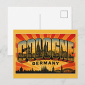 Kölner Dom Deutschland Postkarte (Vorne/Hinten)