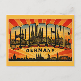 Kölner Dom Deutschland Postkarte