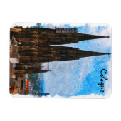 Kölner Dom Deutschland - Reise Magnet (Horizontal)