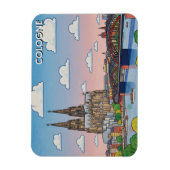Kölner Dom Deutschland Reise Magnet (Vertikal)