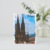 Kölner Dom Deutschland - Reise Postkarte (Stehend Vorderseite)