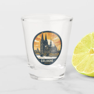 Kölner Dom Deutschland Schnapsglas