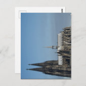 Kölner Dom in der Seitenansicht im Morgenlicht Postkarte (Vorne/Hinten)