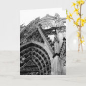 Kölner Dom Karte (Gelbe Blume)