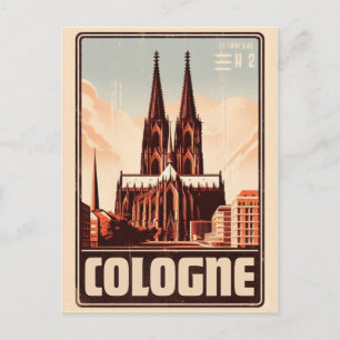 Kölner Dom, Köln Deutschland Urlaub Postkarte