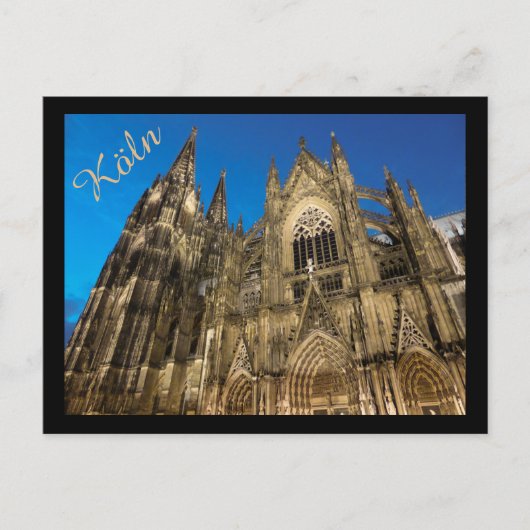 Kölner Dom/Kölner Dom/Kölner Dom Postkarte (Vorderseite)