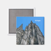 Kölner Dom Magnet (Vorderseite/Rückseite)