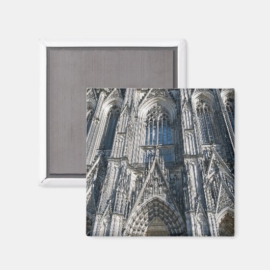 Kölner Dom Magnet (Vorderseite/Rückseite)