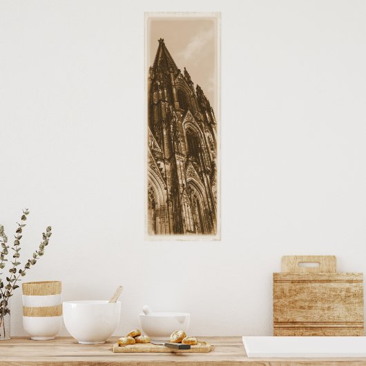 Kölner Dom Poster (Küche)