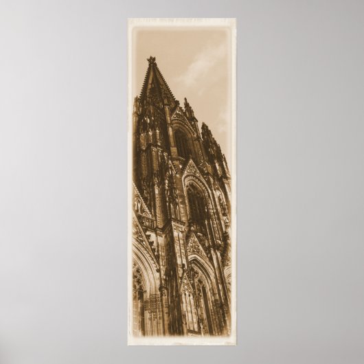 Kölner Dom Poster (Vorne)