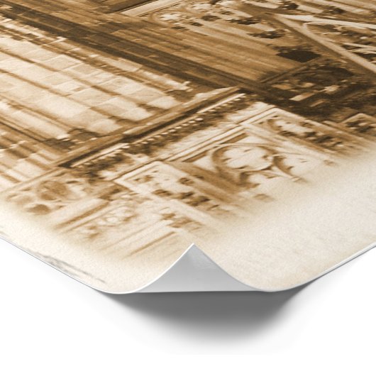 Kölner Dom Poster (Ecke)