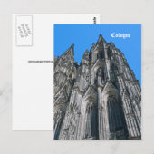 Kölner Dom Postkarte (Vorne/Hinten)