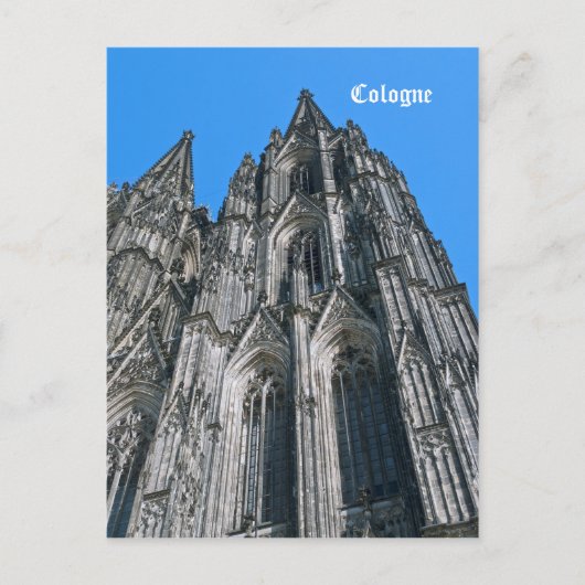 Kölner Dom Postkarte (Vorderseite)