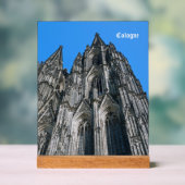 Kölner Dom Premium Flexi Magnet Acrylschild (Neutral)